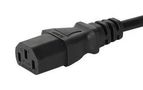 POWER CORD, IEC C13-IEC C14, 2M 6007.0214