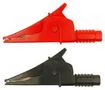 CROCODILE CLIP SET, 20A, 28MM, BLACK/RED FCR79900RB