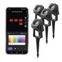 GOSMART outdoor spot lights starter set 4 pcs, EMOS ZIW194R 8592920136898