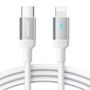 Joyroom S-CL020A10 (white) USB Lightning Type C 20W 2m cable, Joyroom S-CL020A10 2m LW