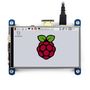 Touch screen resistive LCD IPS 4" 800x480px HDMI + GPIO for Raspberry Pi - Waveshare 12030 WSR-07602 5904422336011