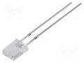 LED; red; rectangular; 2x5x7mm; 1560÷2000mcd; 100°; Front: flat OPTOSUPPLY OS5RPM71A1B