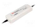 Power supply: switching; LED; 151.2W; 72÷144VDC; 1050mA; IP67; 90% MEAN WELL LPC-150-1050