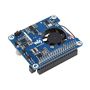 Power over Ethernet HAT (C) - PoE and 802.3af/at power overlay - for Raspberry Pi 3B+/4B - Waveshare 19445 WSR-18771 5904422364625