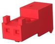 CONNECTOR, RCPT, 2POS, 1ROW, 2.54MM 3-644038-2