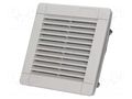 Fan: DC; axial; 24VDC; 92x92x38mm; 24m3/h; 35dBA; ball; IP54 Alfa Electric ALFAA524BPB