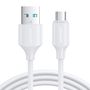 Cable to Micro USB-A / 2.4A / 1m Joyroom S-UM018A9 (white), Joyroom S-UM018A9 1m MW