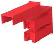 RCPT HOUSING, 3POS, NYLON 6.6, RED 520212-2