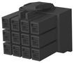 PLUG HOUSING, 12POS, PA 6.6, BLACK 176278-9