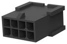 PLUG HOUSING, 8POS, PA 6.6, NATURAL 3-794616-8