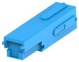 CONN HOUSING, 1POS, PC, BLUE 556137-6