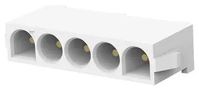 CONNECTOR, HEADER, 5POS, 1ROW, 6.35MM 640900-3