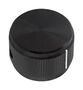 KNOB, STRAIGHT KNURL, 31.75MM 2-1437622-7