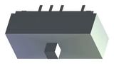 SLIDE SWITCH, DP3T, 0.1A, 30V, TH 1437575-8