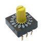 ROTARY CODED SW, HEX, 16POS, 0.1A, 5VDC SD-1110