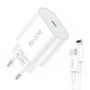 Fast charger Foneng 1x USB PD 3.0 EU39 20W + USB C to Lightning, Foneng EU39 Type-C to iPhon