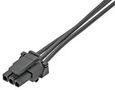 CABLE ASSY, 3P, RCPT-RCPT, 75MM 145132-0300