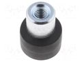 Magnet: permanent; neodymium; 10N; Ø: 12mm; H: 7mm; Thread len: 6mm ELESA+GANTER GN51.2-ND-12