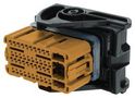 RCPT HOUSING, 48POS, PBT GF, BROWN 33500419