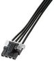 CABLE ASSY, MINI-FIT 4P RCPT-RCPT, 5.9" 145135-0401