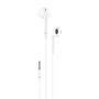 In-ear headphones, wired Foneng T34, mini jack 3.5mm, remote control (white), Foneng T34 White