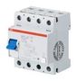 RCCB, 4P, 80A, 400VAC, DIN RAIL F204B-80/0.03