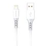 USB to Lightning Cable Foneng X66, 20W, 3A, 1m (white), Foneng X66 iPhone