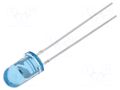 IR transmitter; 5mm; 940nm; blue,transparent; 45°; THT; 100mW LUCKYLIGHT LL-503IRT2E-2AE