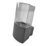 LED garden wall light, LANA, 10,9 × 10,6 × 21,8 cm, 1 × E27, 25 W, EMOS ZGL010P 8592920143827