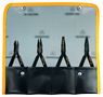 4-piece set ESD pliers, with dissipative black dip insulation 3-960