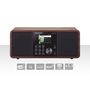 DIRA S 24i Multifunctional Stereo Radio DAB+ / FM / Internet / Bluetooth Wood 30-200-01 4024035300016