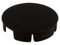 Cap; polyamide; black; push-in OKW A3231009