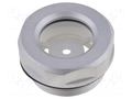 Level indicator; Inspect.hole dia: 18mm; M27; aluminium ELESA+GANTER GN743-18-M27X1.5-A