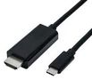CABLE, USB 3.1 C-HDMI A PLUG, 2M, BLACK 11.04.5841