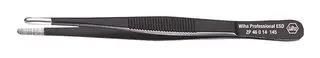 TWEEZER, STRAIGHT ROUND, SS, 145MM 32343