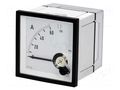 Ammeter; on panel; I AC: 0÷60A,120A; True RMS; Class: 1.5; 45÷65Hz Gossen Müller & Weigert EQN72-60/120A