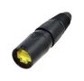 ETHERCON CABLE HOUSING BLACK NE8MX-B-1