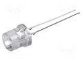 LED; white cold; 8mm; 3000÷4200mcd; 140°; Front: flat; 2.9÷3.6VDC OPTOSUPPLY OSW5DK82E1A