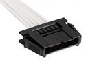 PLUG HOUSING, 5POS, 2MM, PBT, BLK DF51-5EP-2C