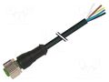 Cable: for sensors/automation; M12; PIN: 12; straight; 3m; plug MURR ELEKTRONIK 7000-19041-7020300