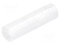Spacer sleeve; LED; Øout: 5mm; ØLED: 5mm; L: 18mm; natural; UL94V-2 FIX&FASTEN FIX-LED-18
