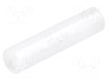Spacer sleeve; LED; Øout: 5mm; ØLED: 5mm; L: 21mm; natural; UL94V-2 FIX&FASTEN FIX-LED-21