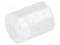 Spacer sleeve; LED; Øout: 5mm; ØLED: 5mm; L: 6mm; natural; UL94V-2 FIX&FASTEN FIX-LED-6
