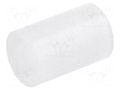 Spacer sleeve; LED; Øout: 5mm; ØLED: 5mm; L: 7.5mm; natural; UL94V-2 FIX&FASTEN FIX-LED-7.5