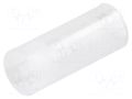 Spacer sleeve; LED; Øout: 4mm; ØLED: 3mm; L: 10mm; natural; UL94V-2 FIX&FASTEN FIX-LEDS-10