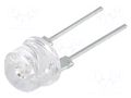 LED; green; 8mm; 140°; Front: convex; 8.4÷10.8VDC; No.of term: 2 OPTOSUPPLY OSG58387E1U