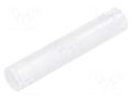 Spacer sleeve; LED; Øout: 4mm; ØLED: 3mm; L: 22mm; natural; UL94V-2 FIX&FASTEN FIX-LEDS-22