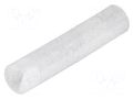 Spacer sleeve; LED; Øout: 4mm; ØLED: 3mm; L: 20mm; natural; UL94V-2 FIX&FASTEN FIX-LEDS-20