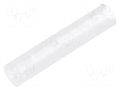 Spacer sleeve; LED; Øout: 4mm; ØLED: 3mm; L: 19.5mm; natural; UL94V-2 FIX&FASTEN FIX-LEDS-19.5