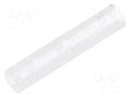 Spacer sleeve; LED; Øout: 4mm; ØLED: 3mm; L: 19.5mm; natural; UL94V-2 FIX&FASTEN FIX-LEDS-19.5
